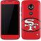 NFL San Francisco 49ers Retro Logo Moto E5 Play Skin